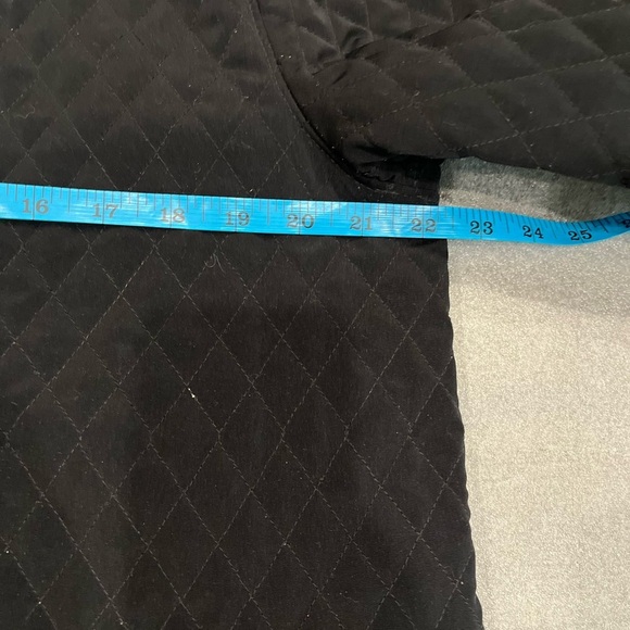 [9/10]Fenelli Signature Quilted Black Gray Reversible Light Jacket - Picture 3 of 7